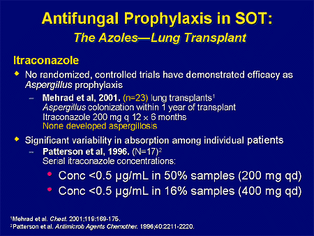 Update on Fungal Disease 2003