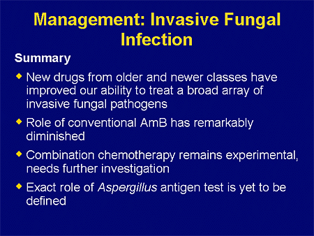 Infections in Patients With Hematologic Malignancies: Meeting the Challenge