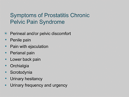 Can Interstitial Cystitis Overlap With Nonbacterial Prostatitis