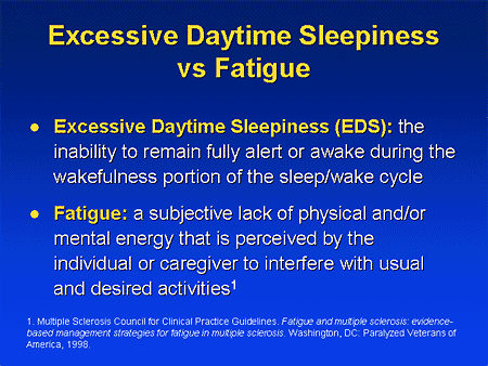 Awake and Involved II: Addressing Excessive Daytime Sleepiness and