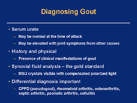 Hyperuricemia and Gout