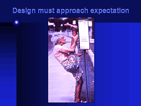 Design Must Approach Expectation