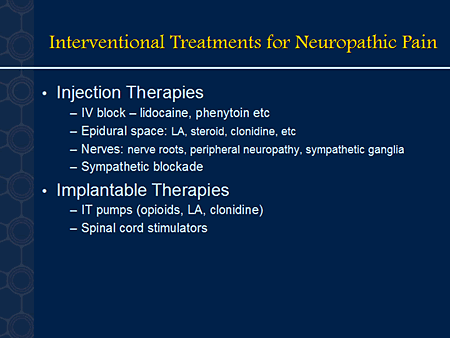 Novel Approaches to the Understanding and Treatment of Neuropathic Pain