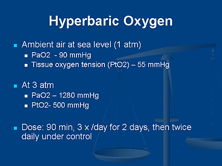 oxygen dosage