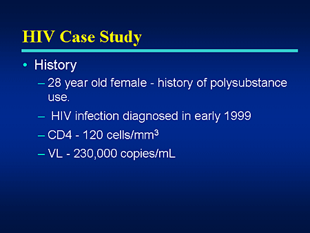 hiv case study