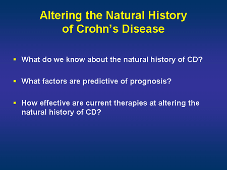 History of Crohn's Disease