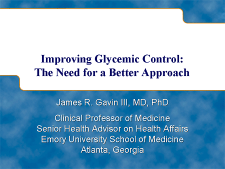 Improving Glycemic Control: The Need for a Better Approach