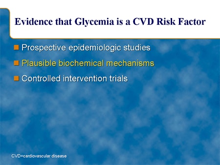 Evidence that Glycemia Is a CVD Risk Factor