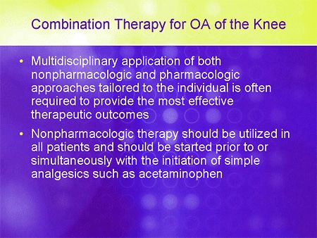 Integrating Viscosupplementation Into A Comprehensive Osteoarthritis Treatm