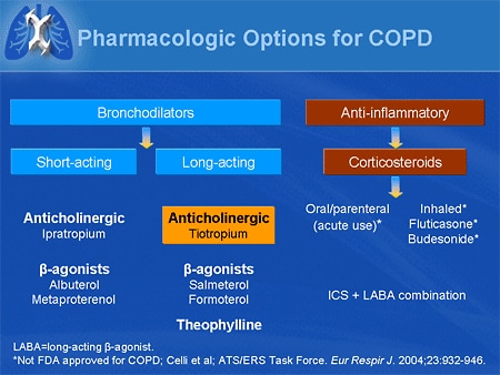 Guidelines, Pharmacotherapy, Options For Treatment Of Patients With COPD