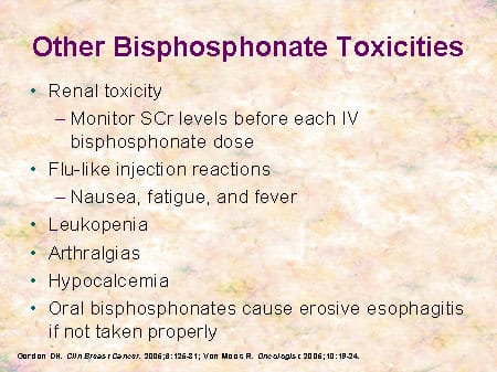 Emerging Opportunities for Bisphosphonates in Metastatic Bone Disease