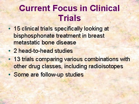 Emerging Opportunities for Bisphosphonates in Metastatic Bone Disease