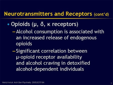 Neurobiology and Pharmacotherapy for Alcohol Dependence: Treatment Options