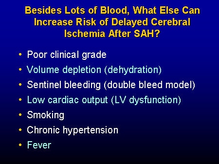 Prevention And Treatment Of Vasospasm In Stroke And Subarachnoid 