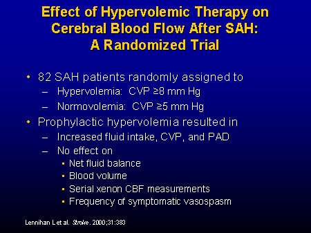 Prevention and Treatment of Vasospasm in Stroke and Subarachnoid ...