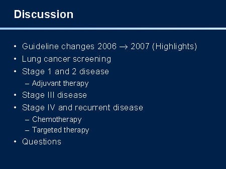 Nccn Nonsmall Cell Lung Cancer Guidelines Update Slides