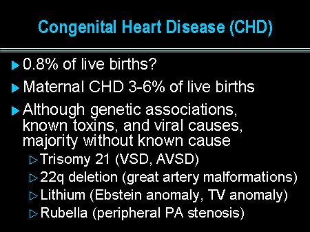 Slide 2. Congenital Heart Disease (CHD)