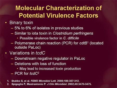 The Changing Epidemiology of Clostridium difficile and Identification ...