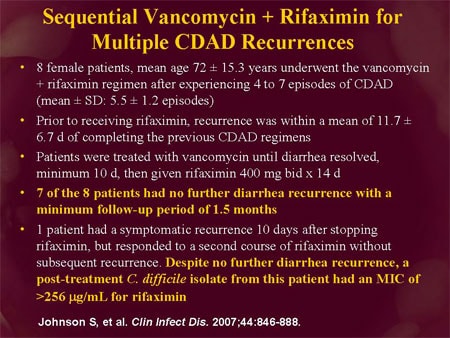 Clostridium difficile-Associated Disease: Treatment Challenges (Slides ...