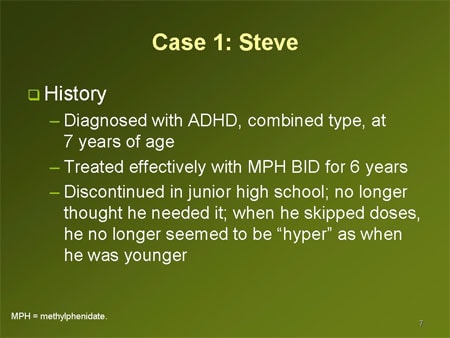 adhd case study adult