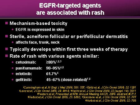 Egfr Associated Rash What Are the Roles of Molecular Markers of Benefit When Selecting ...
