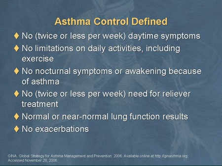 Pathways in Adult Asthma Management: Strategies for Controlling Disease ...