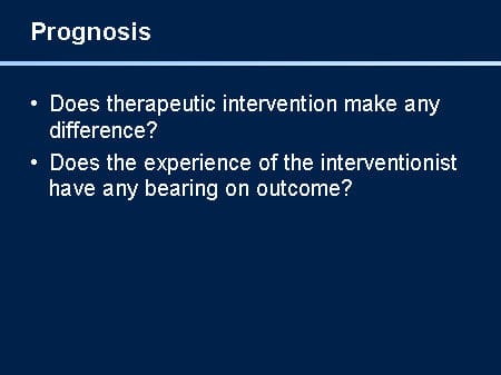Workup, Prognostic Factors, and Markers (Slides With Transcript)