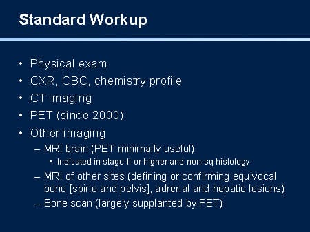 Workup, Prognostic Factors, and Markers (Slides With Transcript)
