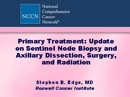 sentinel node biopsy side effects