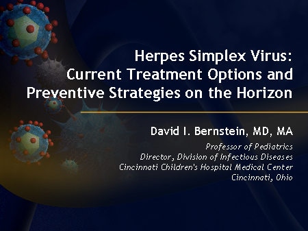 Herpes Simplex Virus Current Therapeutic Options And Preventive