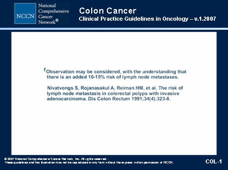 Adjuvant Therapy for Locoregional Colon Cancer (Slides With Transcript)