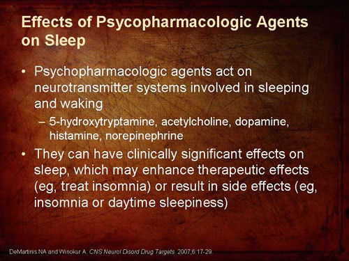 Insomnia: Diagnosis and Treatment in Psychiatric Patients-Slides/Transcript