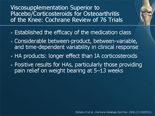 Viscosupplementation For Knee OA: Improving Outcomes (Slides/Transcript)