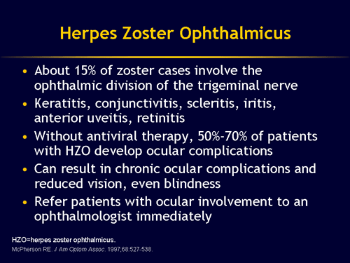 Understanding Herpes Zoster And The Herpes Zoster Vaccine Slides