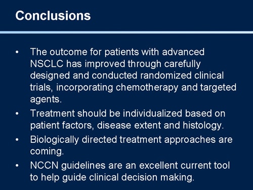 Nccn Clinical Practice Guidelines In Oncology Symposium Nsclc Transcript