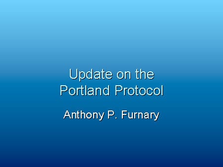 Update on the Portland Protocol (Slides With Transcript)