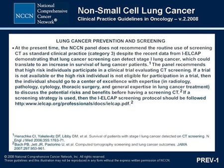 NCCN Non-Small Cell Lung Cancer Guidelines Update (Slides With Transcript)