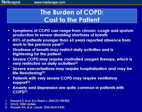 COPD: Awareness, Early Diagnosis, and Intervention