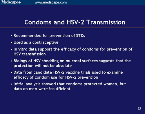 HSV-2 and Asymptomatic Viral Shedding: Prevention and Management for ...