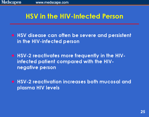 Genital Herpes in Persons With or at Risk for HIV Infection: Prevention ...