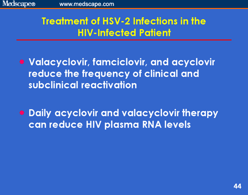 Genital Herpes in Persons With or at Risk for HIV Infection: Prevention ...