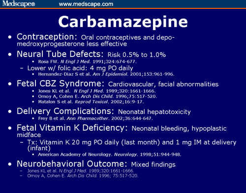 how long do side effects of carbamazepine last