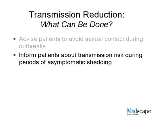 Transmission Reduction: What Can Be Done?