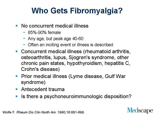 Recognizing Fibromyalgia Syndrome As A True Disease Entity