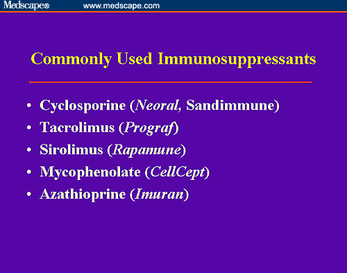 is florinef an immunosuppressant