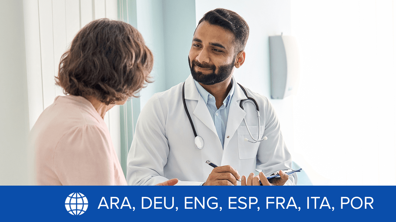 Paciente de alto riesgo con diabetes tipo 2: Conversaciones sobre el control glucémico y la reducción del riesgo cardiovascular.
