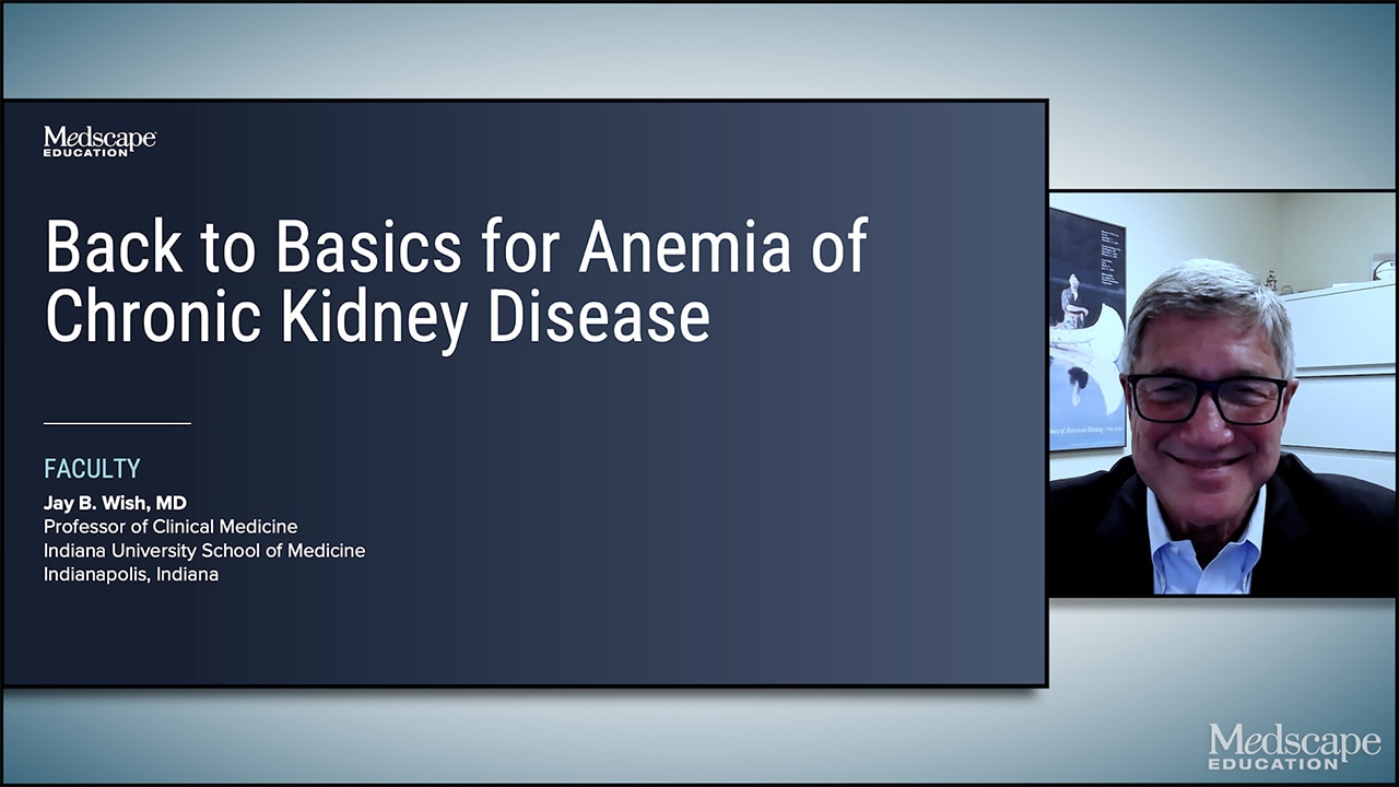 Back to Basics for Anemia of Chronic Kidney Disease