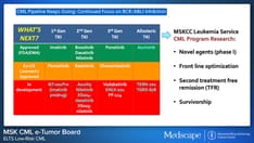 CML e-Tumor Boards: Case 2: ETLS Low-Risk CML