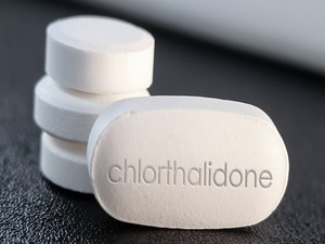 Cheap Diuretic, Chlorthalidone,  Drops BP in Advanced Kidney Disease