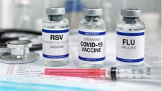Flu, COVID-19 Spreading as RSV Tails Off,CDC Says